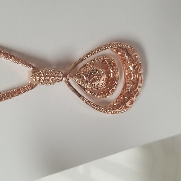 💥 COPPER JEWELRY SUITE💥, Necklace, Earrings, Bracelet NWOT   J#5 - Picture 3 of 6